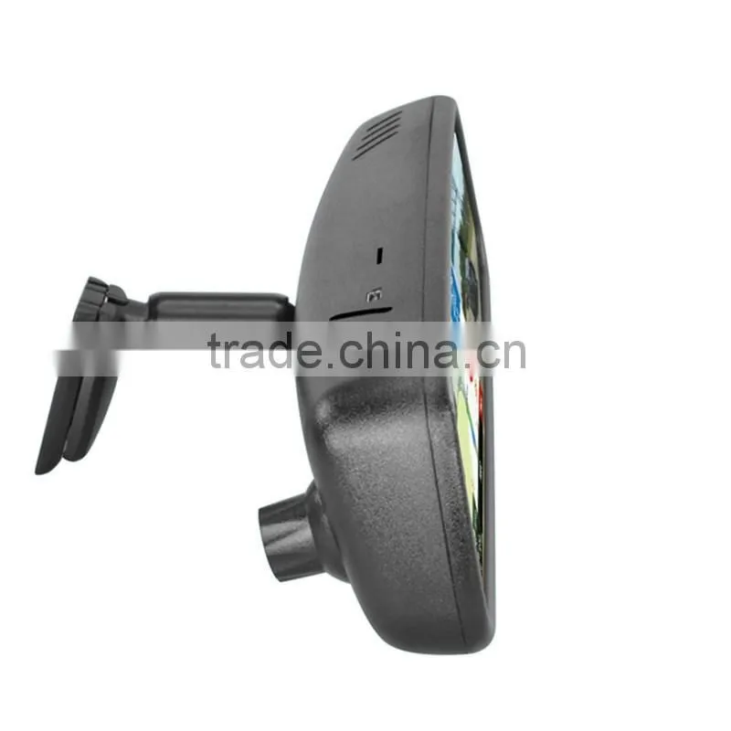 5.0 inch Android car rear view mirror GPS Navigation with camera and drivecam