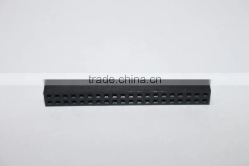 2.0mm double row straight Female header 2~40 pin