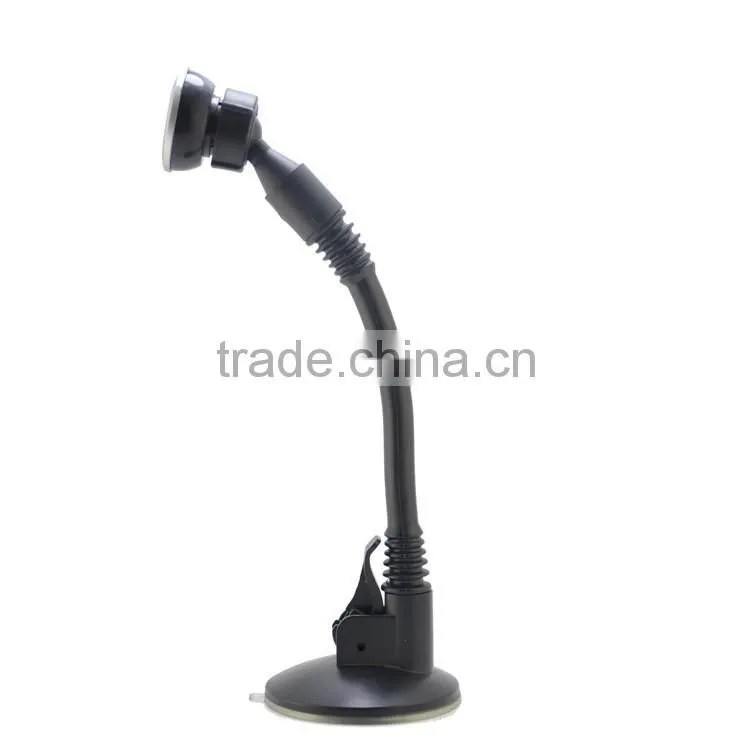new mini car mount dashboard mount long arm bracket mobile phone magnetic holder strong adhesive 360degree rotate for 3-5.7" pho