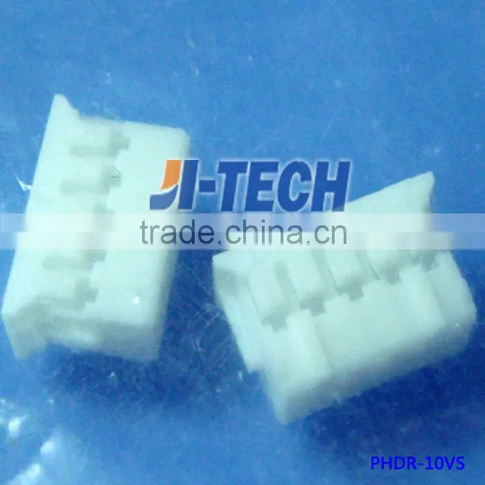 electrical 2.0mm pitch wire to board connector PHD series JST crimp housing PHDR-10VS double row housing 10 pin connector