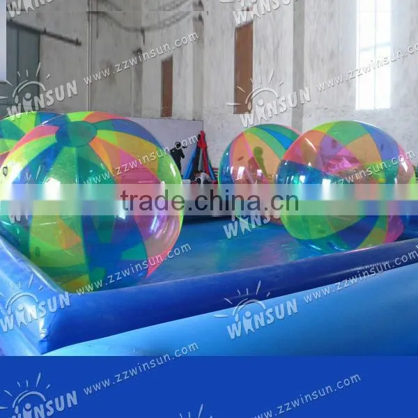 hot selling inflatable water sphere in stock 5 pieces