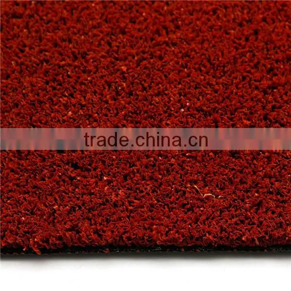 Red color 63000 high density 6000Dtex tennis grass