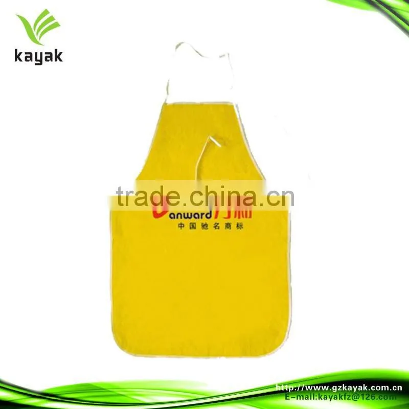 Custom cheap PVC kitchen apron waterproof