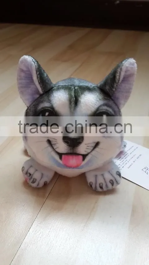 promotional gift plush toy shrike bird 3 D printing plush bird earthbag small shrike bird plush earthbag with beans