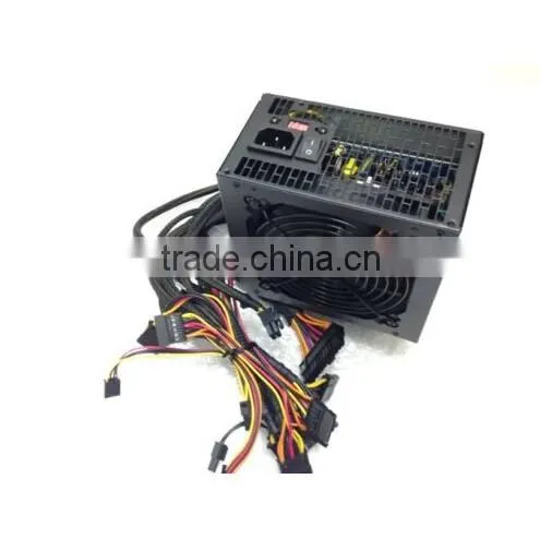 Painting black metal case / 1X12cm fan / male socket + IO switch / 4pcs HDD / 1pcs FDD / 20+4 Pin / 4pcs SATA / 1pcs P6 / 1pcs P