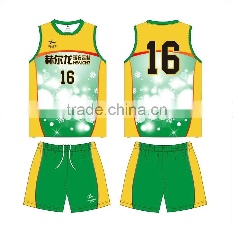 sports volleyball jersey,snowflake printed volleyball jersey