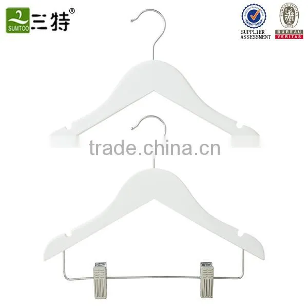 Fine quality childrens wooden clothes hangers