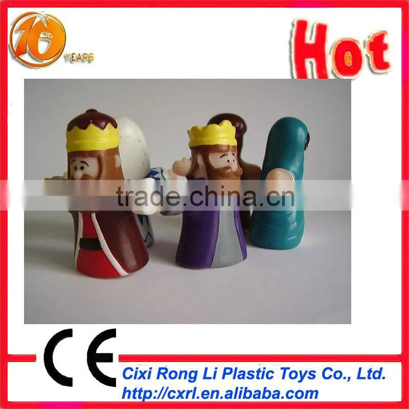 Rubber finger doll