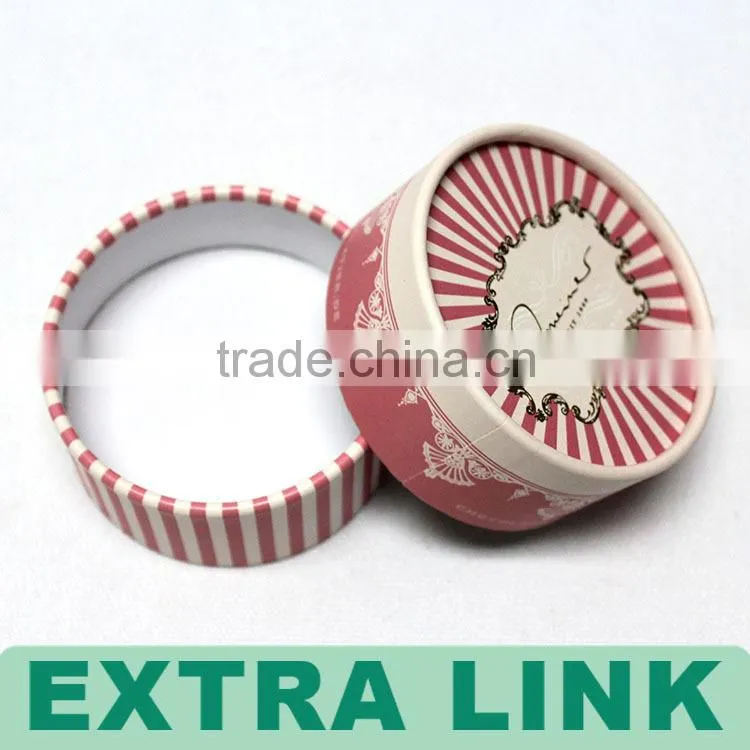 Factory made promotional drum shaped box for powder