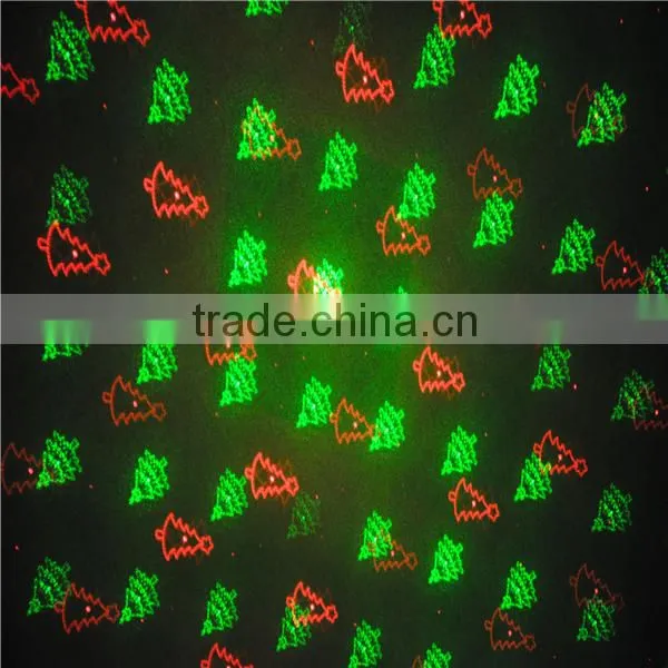 8 gobos mini Christmas disco party laser light