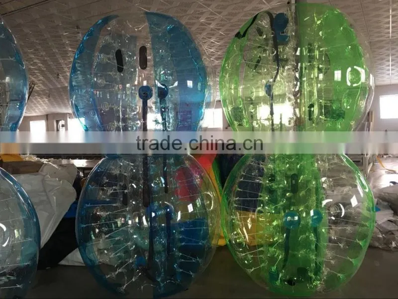 New different color body zorb/loopy ball for two team!!