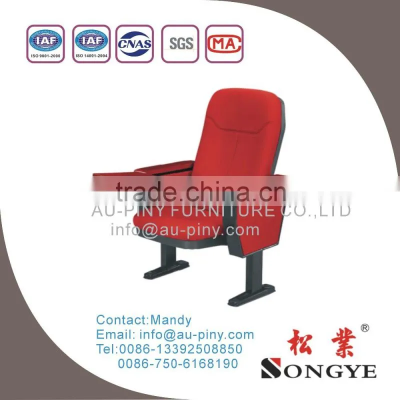 (Furniture)Auditorium Chair ,Padded seat and back ,school furniture