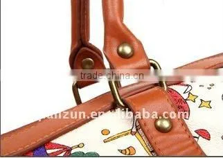 fashion PU women large shopping bag
