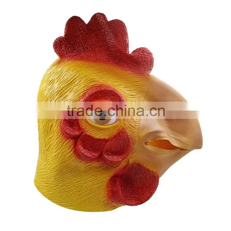 China Wholesale Halloween costumes animal cock head mask