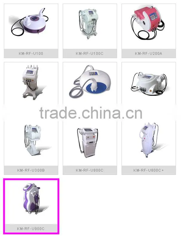 economical ultrasonic rf vacuum cavitation machine