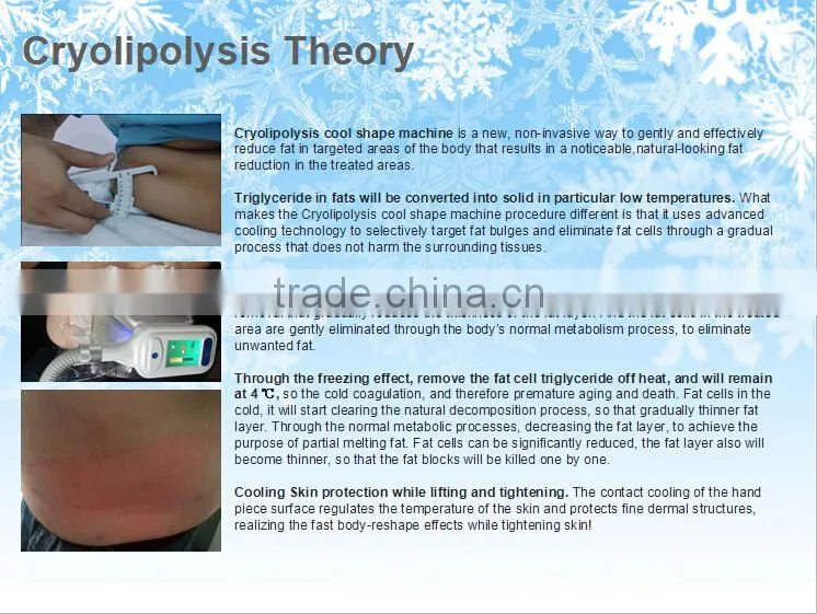 cooling slimming weight loss machine cryolipolysis fat reducing