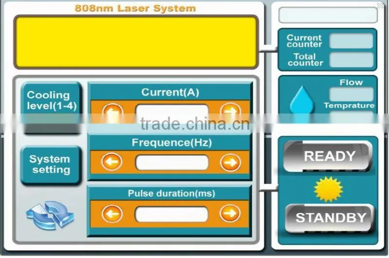 Free pain 808 diodo lazer hair removal machine 808nm