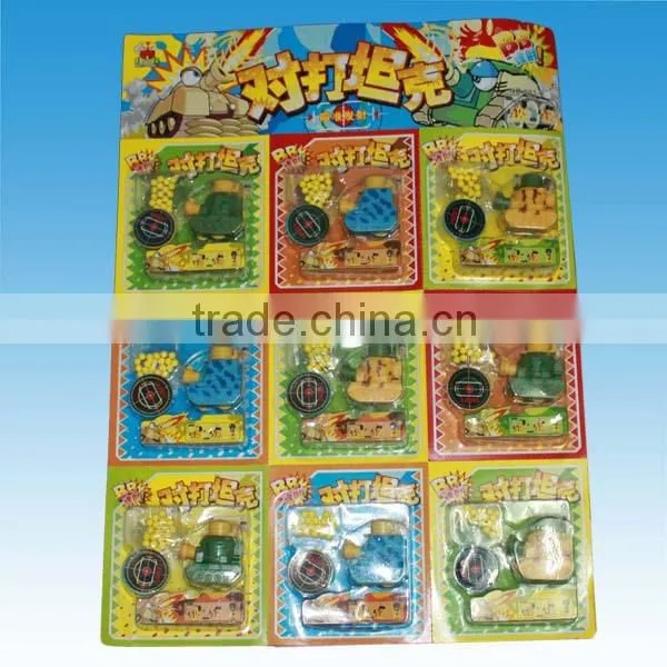 Small Plastic Interlocking Tank Toy