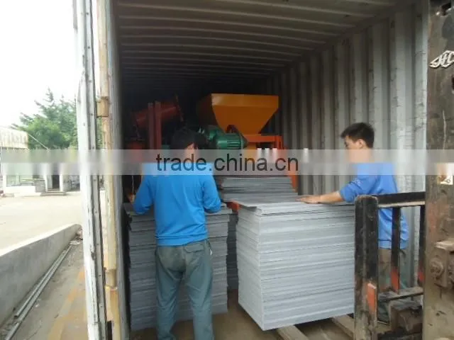 Plastic pallet for block brick making machine pvc pallet