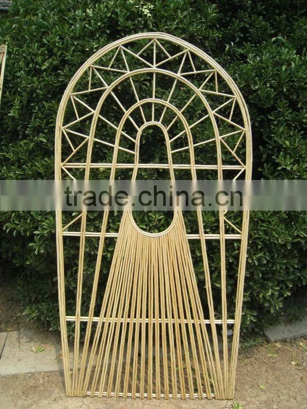 Wooden garden fencing panels