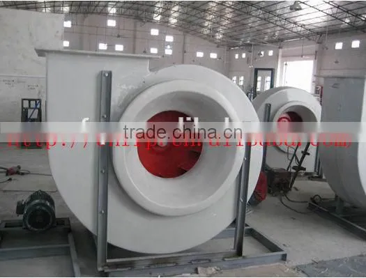 PP material centrifugal fan for anti corrosion