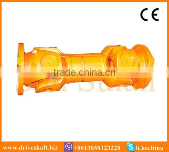 Universal joint cardan shaft for nuclear power station