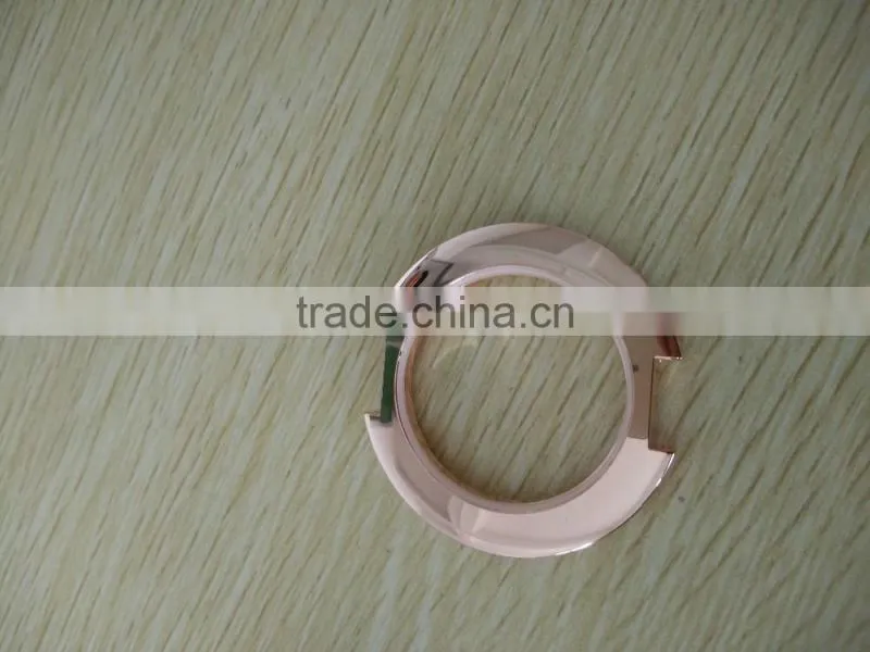 Custom fabrication Precision micro machining stainless steel waterproof watch case by cnc machining