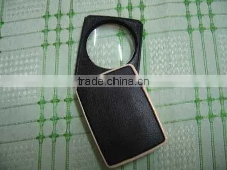 new design folding pocket magnifiers with high quality ,for promotion,custom color,OEM orders are welcome