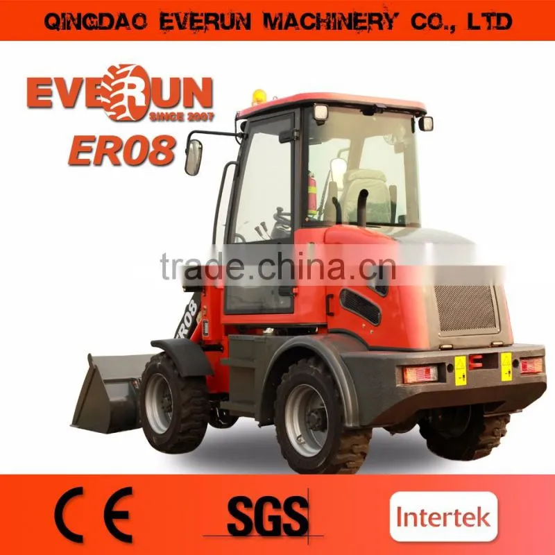 Everun 0.8ton chinese mini wheel loader for sale