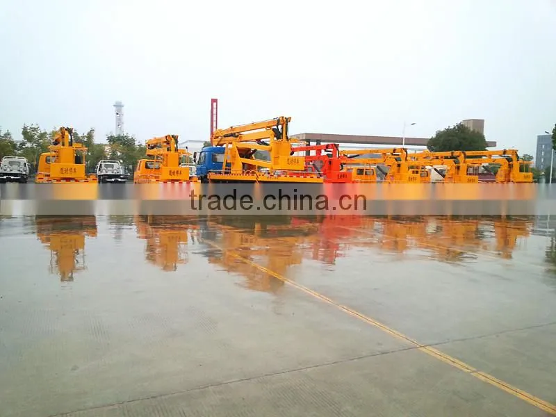 DFAC Hubei 14m Hydrauli Aerial Cage