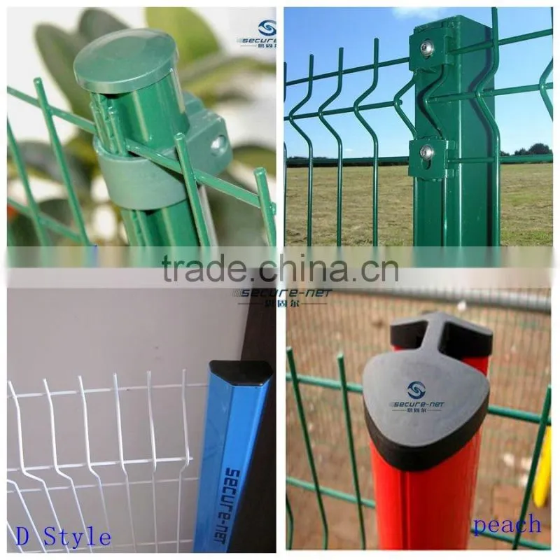 Rot proof powder coating metal garden fencing
