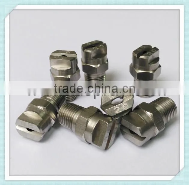 flat jet ss car wash spray nozzle