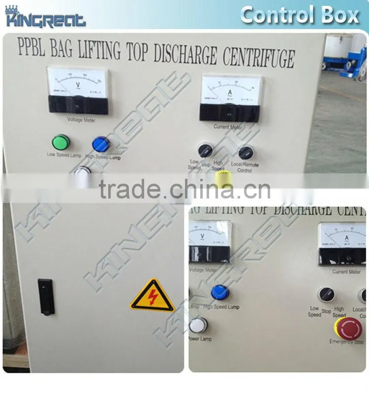High Performance Filter Bag Centrifuge Basket Type