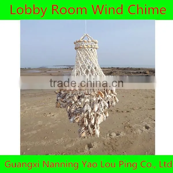 Seashell rotation heart-shape wind chime unique wind chime wholesale