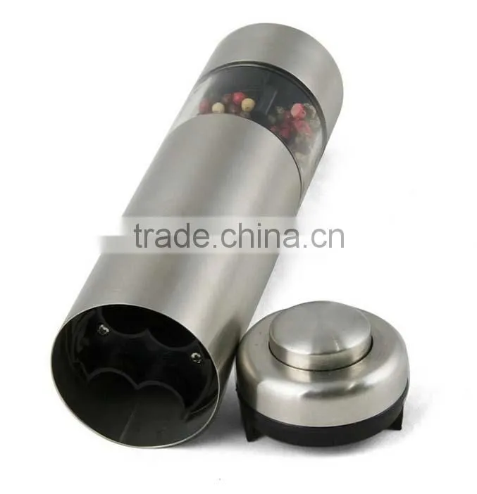 Hot Sale Electric Stainless Steel Pepper Mill