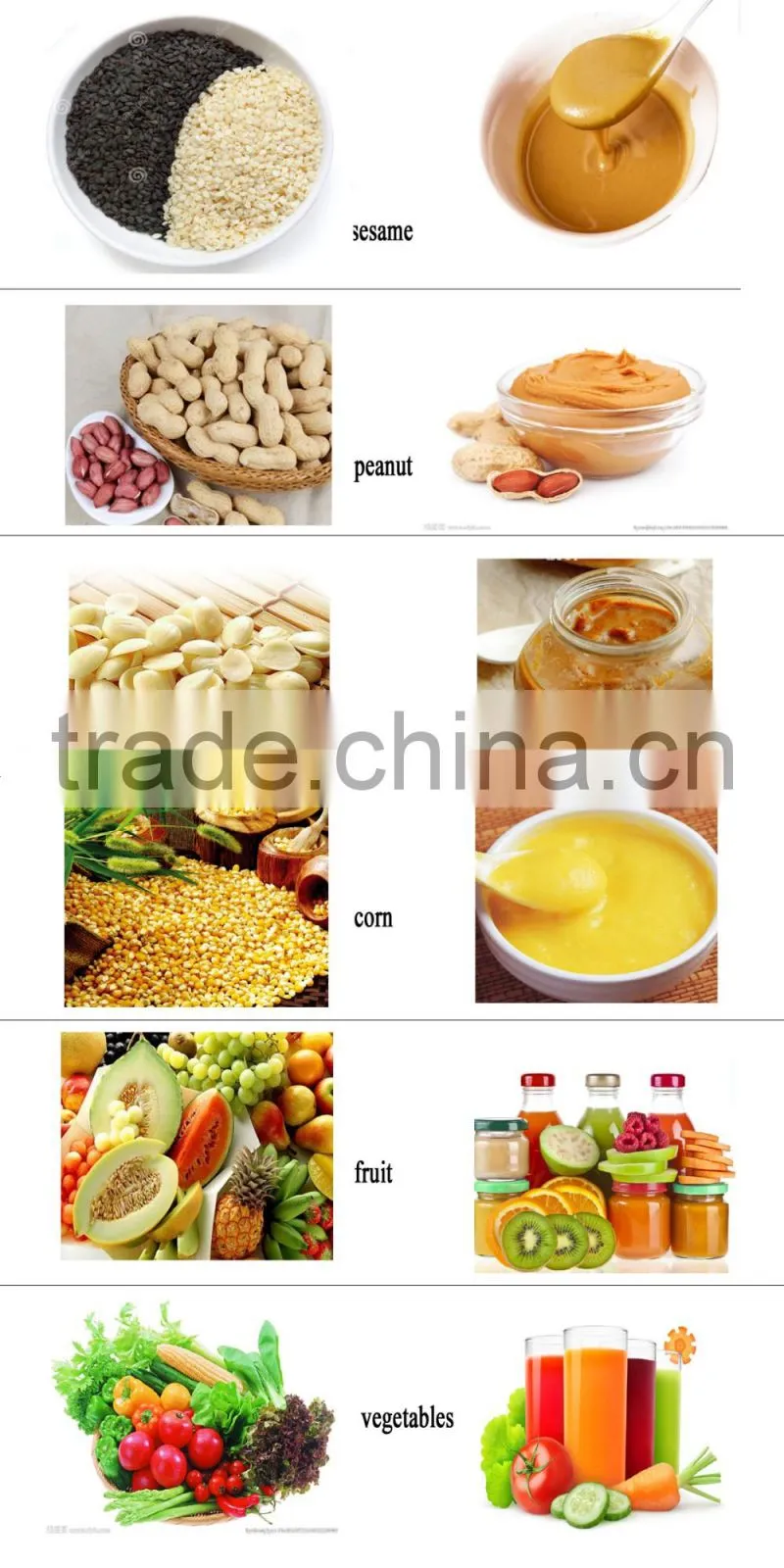 JMS-50 Up-right food Colloid Mill for peanuts almond nuts