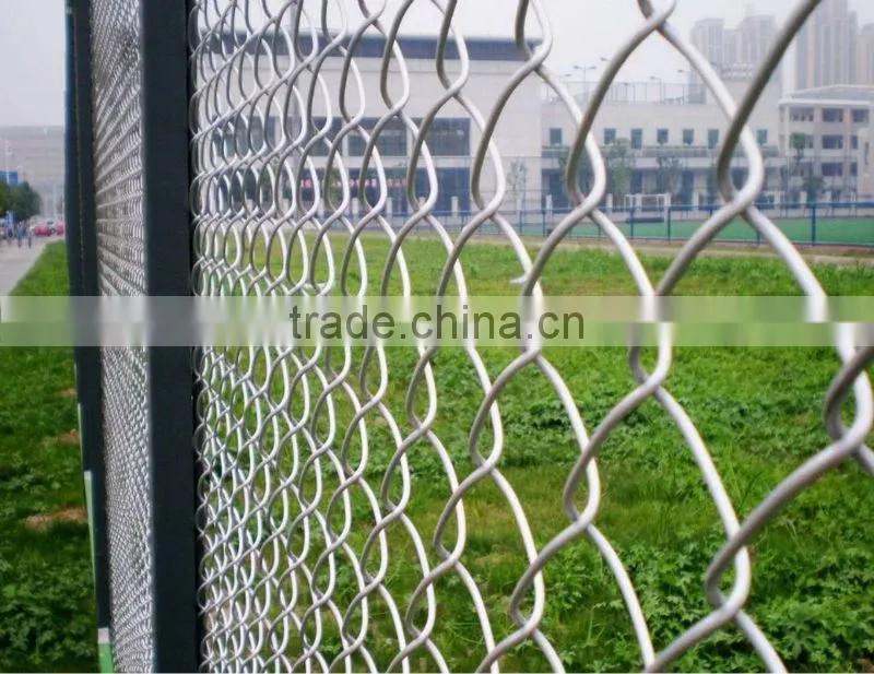 HOT SALE!PVC coated& electro galvanized Chain Link Fence