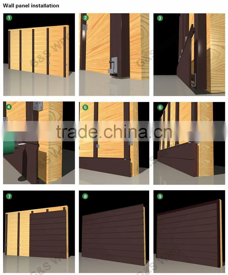 2017 cheap price waterproof wpc wall panel for exterior wall cladding with UV-protect