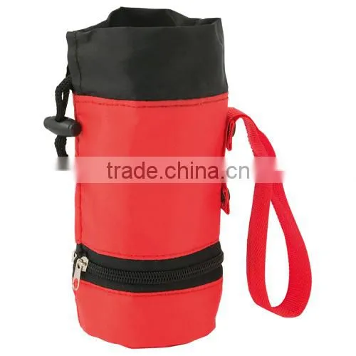 Hot portable disposable bottle cooler bag