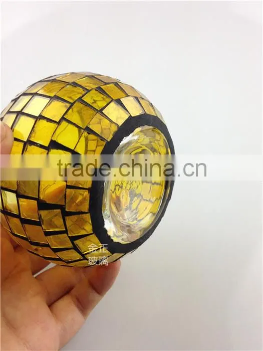 European Style Square Glass Candle Holders