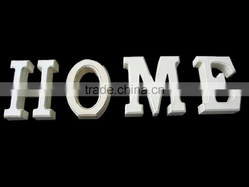 Sales promotion OEM love elegant Wood small Antiuqe Carving Letters