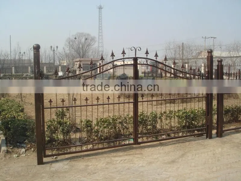 antique decorative garden cast iron gate design