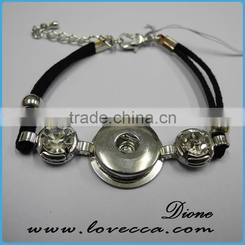 2015 new snap button bracelet snap bracelet