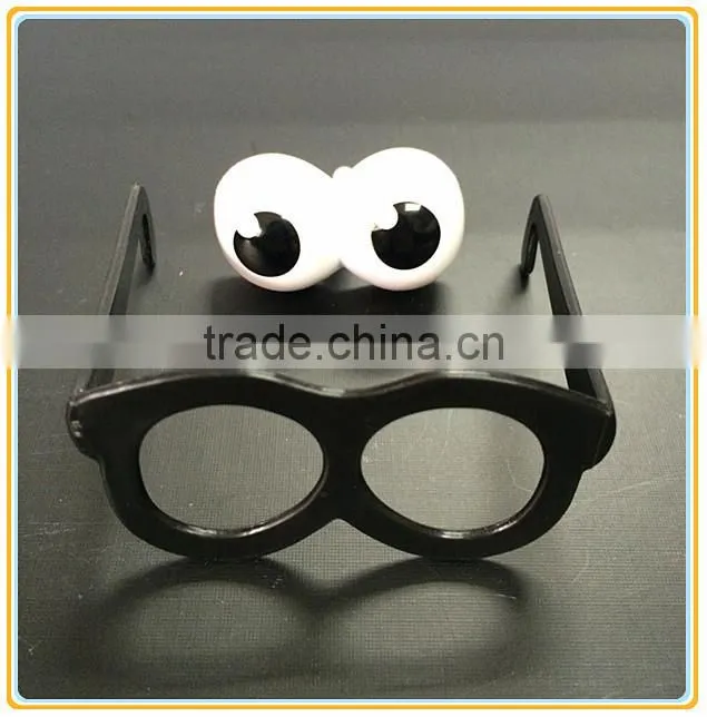 China manufacturer cheap pvc cute baby toys eyes glasses frame