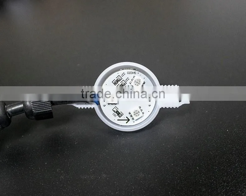3D illuminated LED ball/IP68 waterproof outdoor LED string light/Full color 3535 RGB decoration light