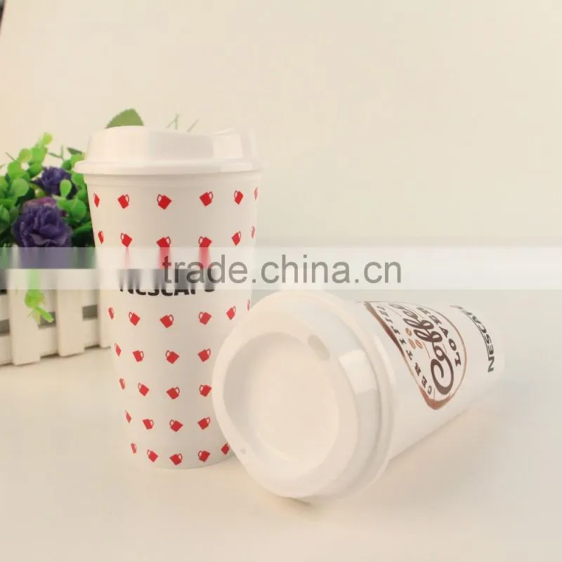 PP material wholesale plastic reusable coffee cups
