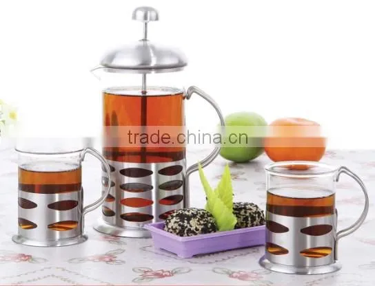 coffee maker sets vintage glass with handle