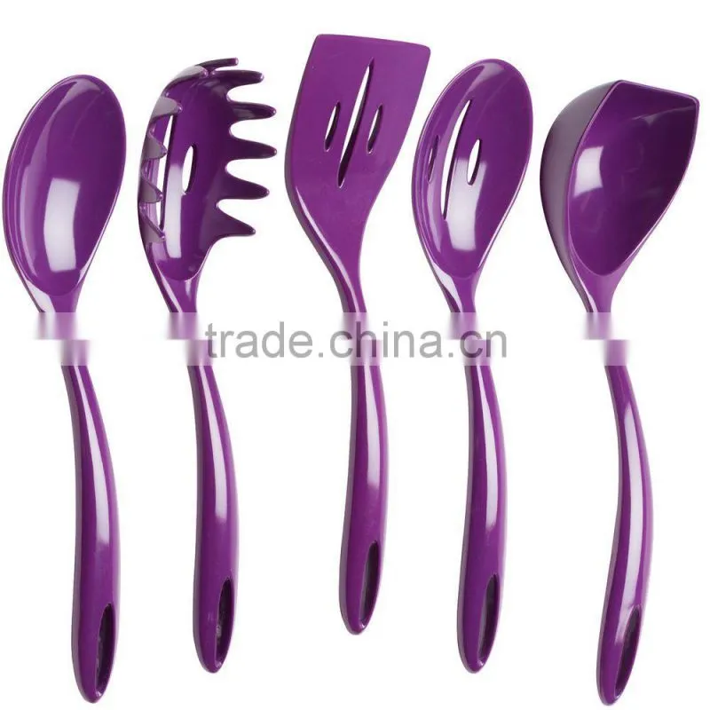 2015 NEW 6PCS MELAMINE PLASTIC KITCHEN UTENSIL