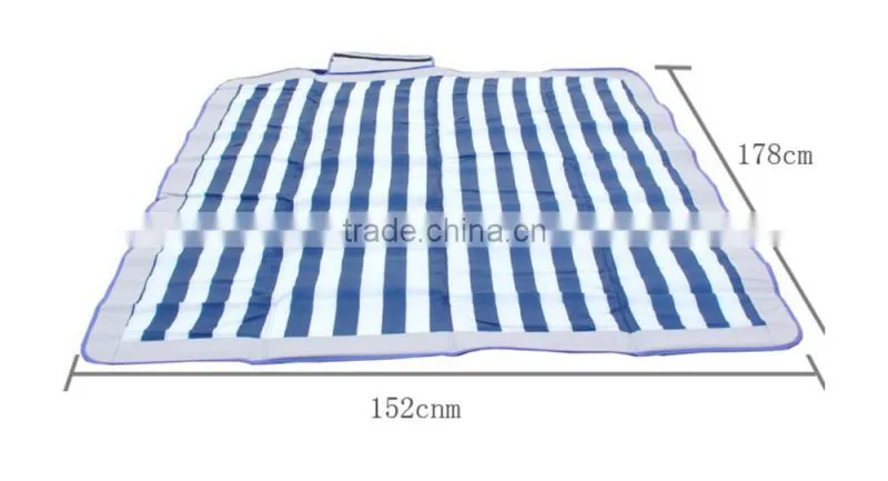 New trending Camping Hiking Portable Folding Straw Beach Picnic Mat pocket blanket