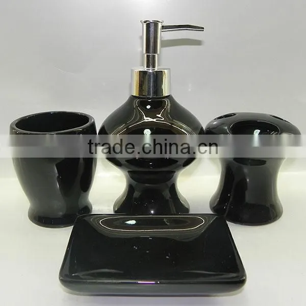 wholesale yellow bathroom accessories set